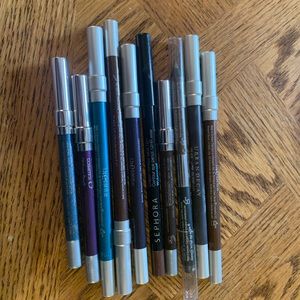 Assorted eyeliners